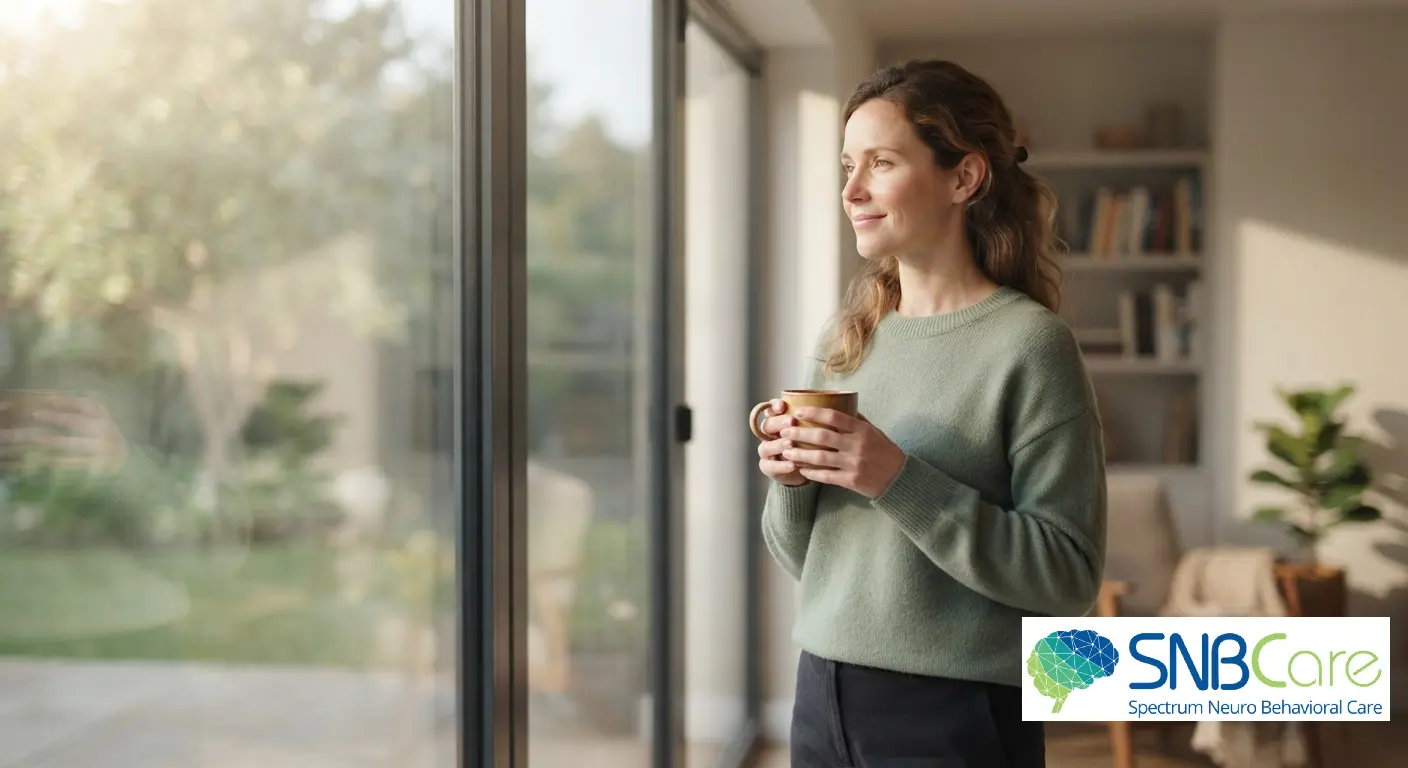 Adult finding clarity and peace of mind through secure psych medication management answers