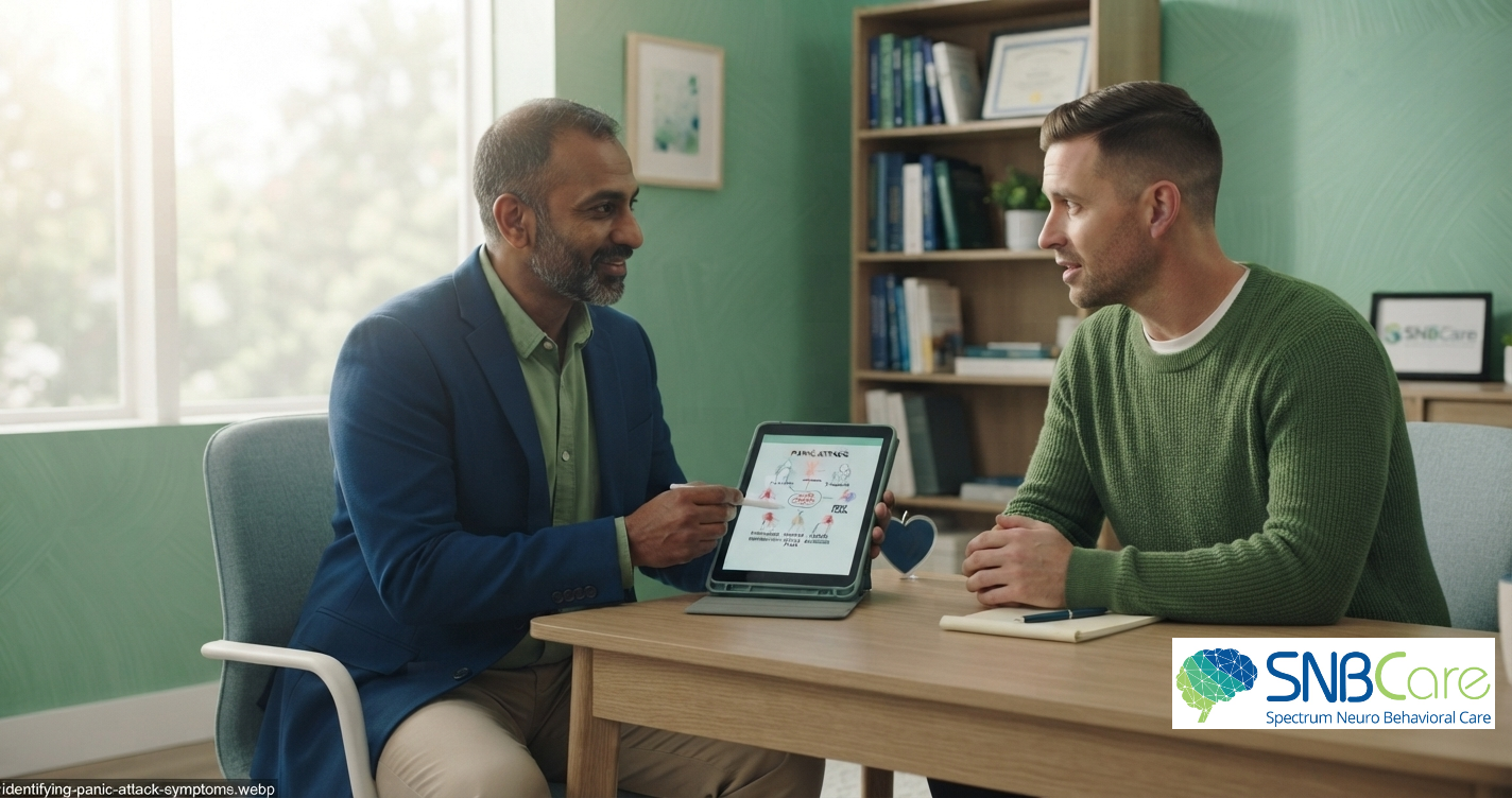 Doctor discussing symptoms of Obsessive-Compulsive Disorder with an adult patient
